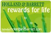 Holland & Barrett Rewards for Life loyalty card